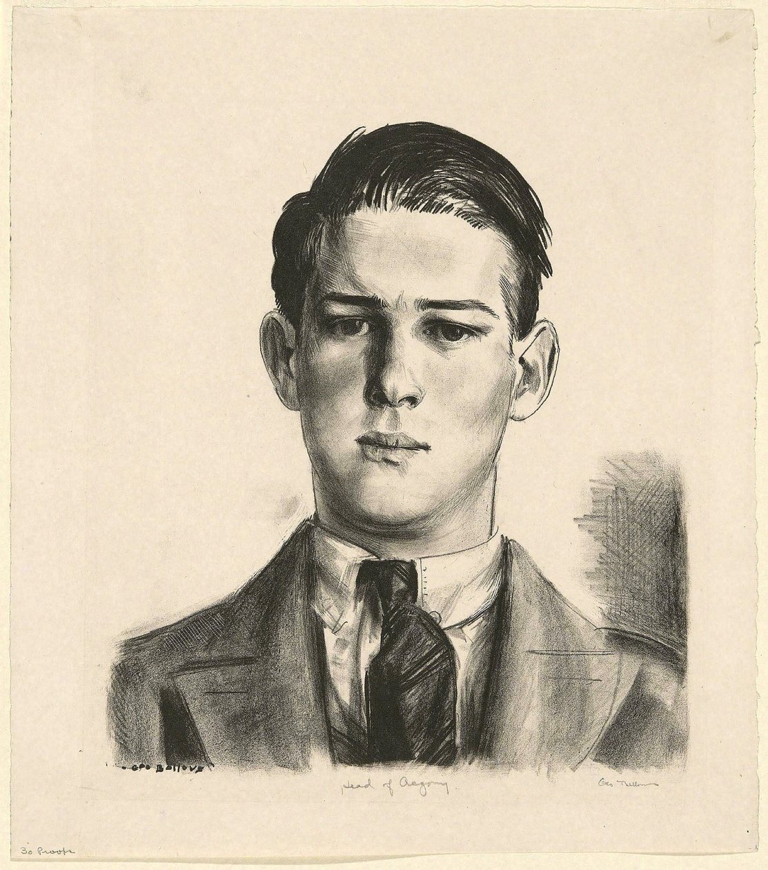 Gregory Allen Slader af George Wesley Bellows