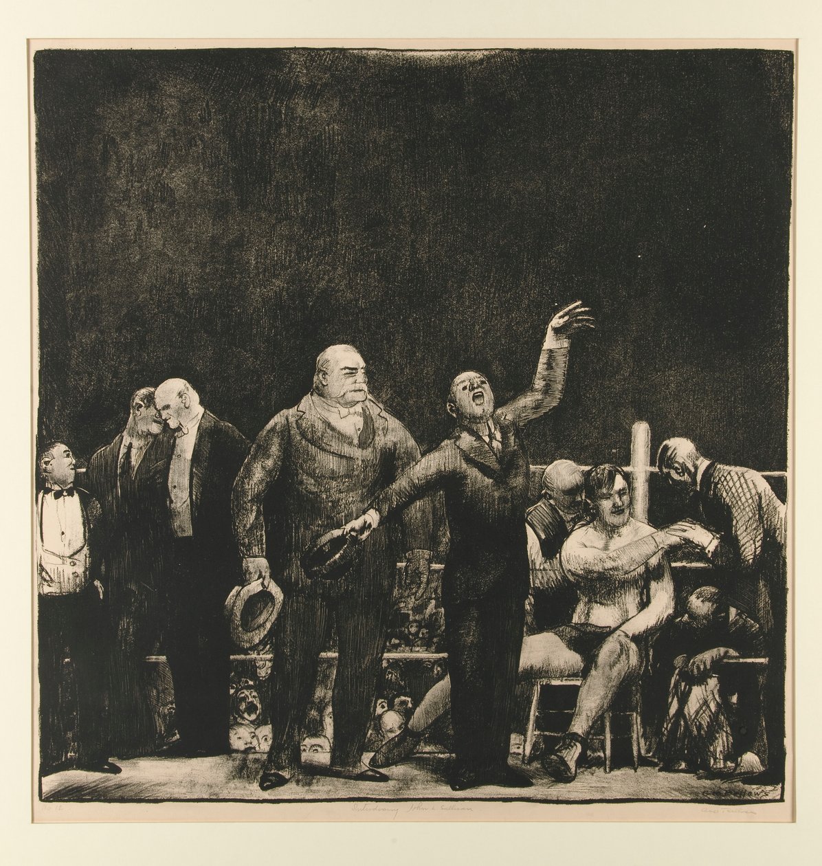 Introduktion til John L. Sullivan af George Wesley Bellows