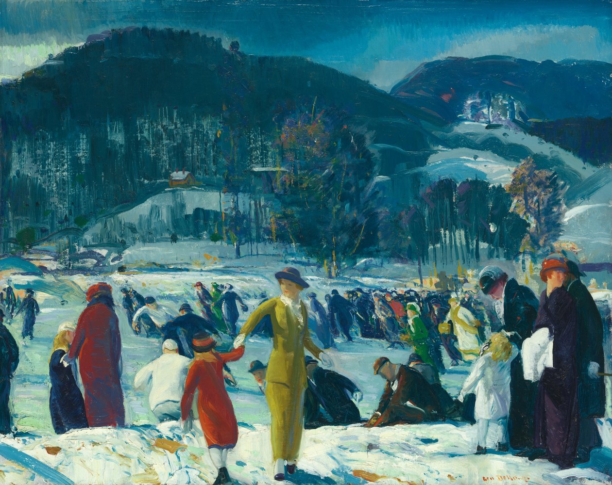 Kærlighed til vinteren af George Wesley Bellows
