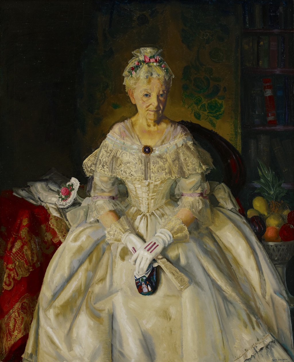 Fru T. i Flødesilke, nr.2 af George Wesley Bellows