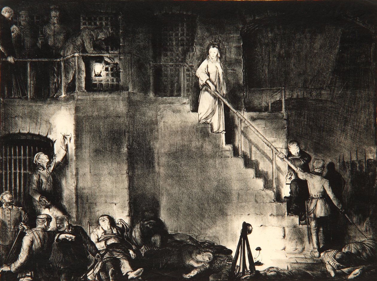 Mordet på Edith Cavell af George Wesley Bellows