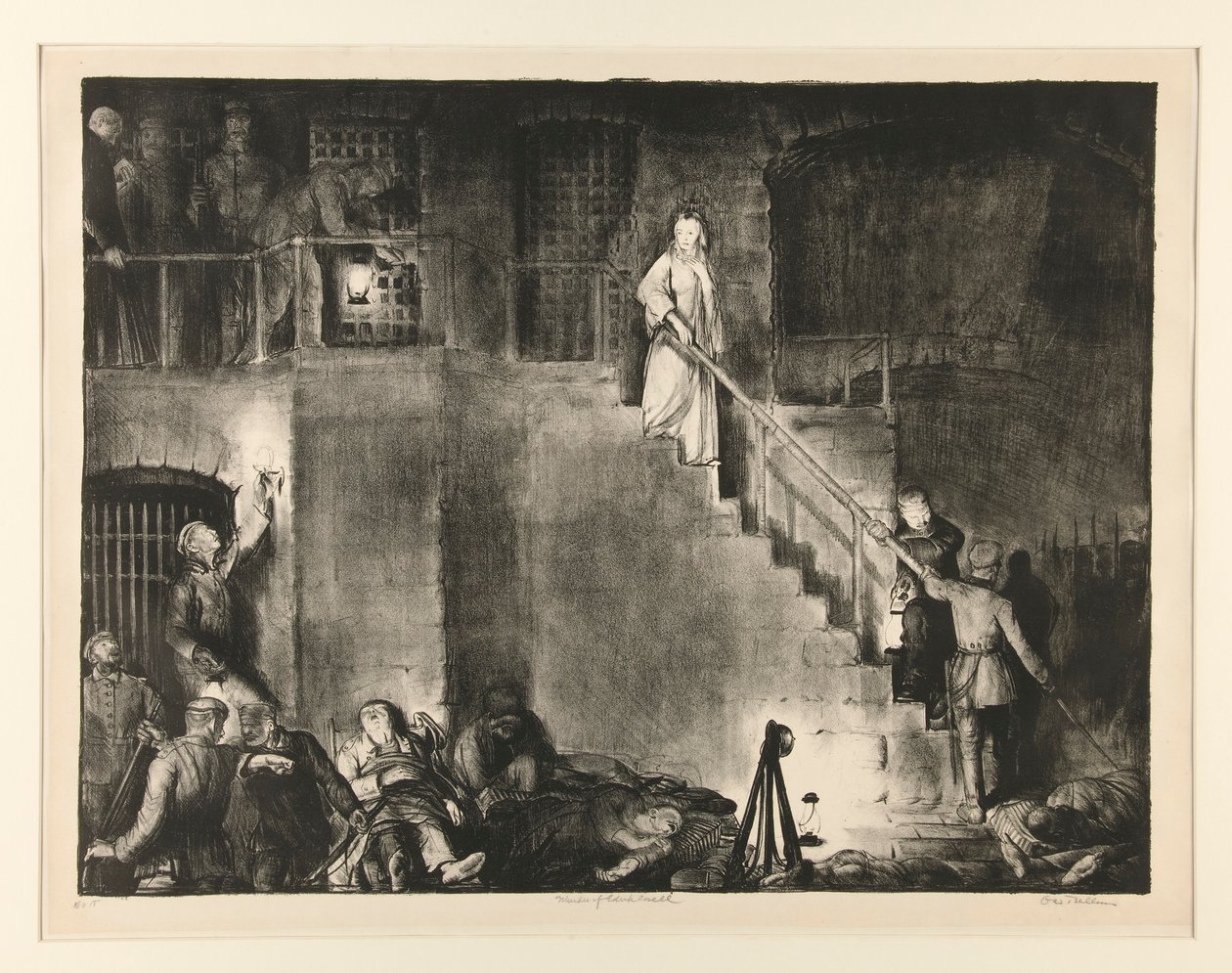 Mordet på Edith Cavell af George Wesley Bellows