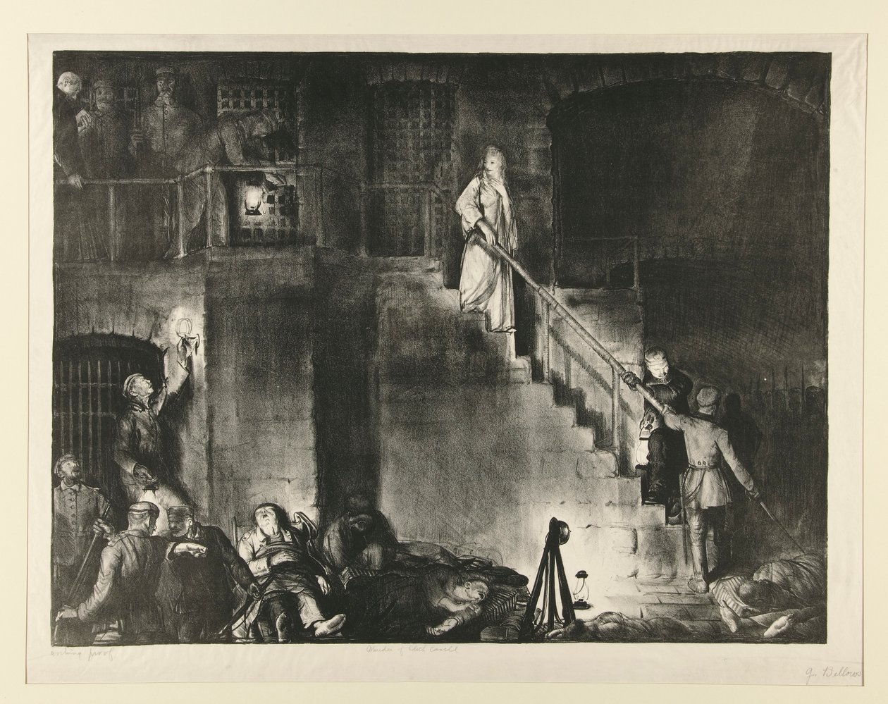 Mordet på Edith Cavell af George Wesley Bellows