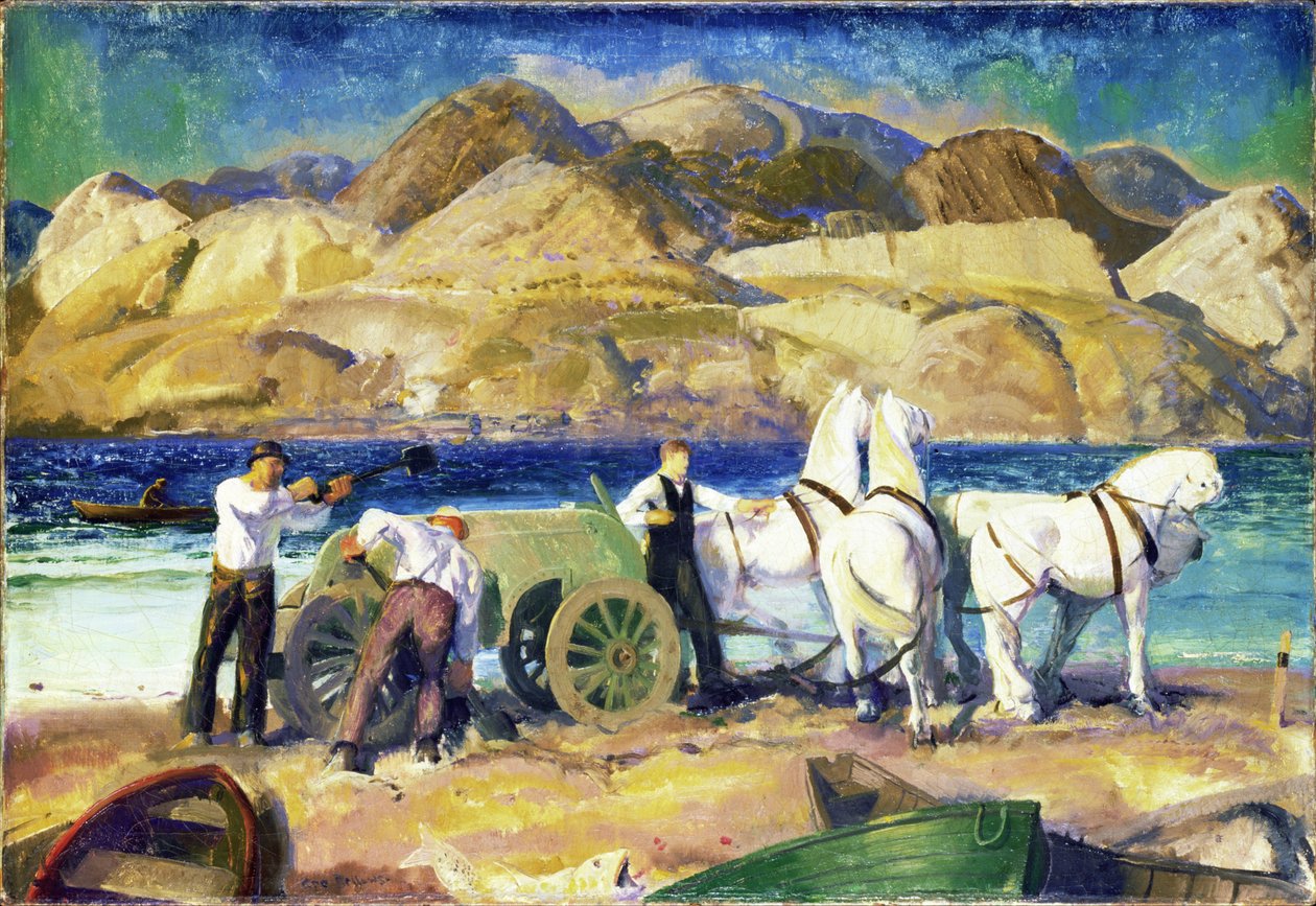 Sandvognen, 1917 af George Wesley Bellows