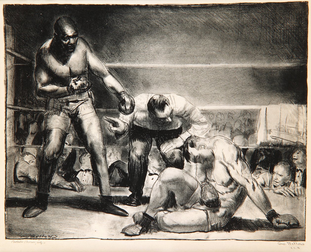 Det hvide håb, 1921 af George Wesley Bellows