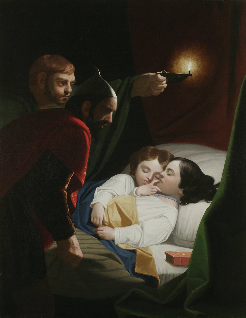 Murder of the Princes, ca. 1833-34 (olie på lærred) af George Whiting Flagg