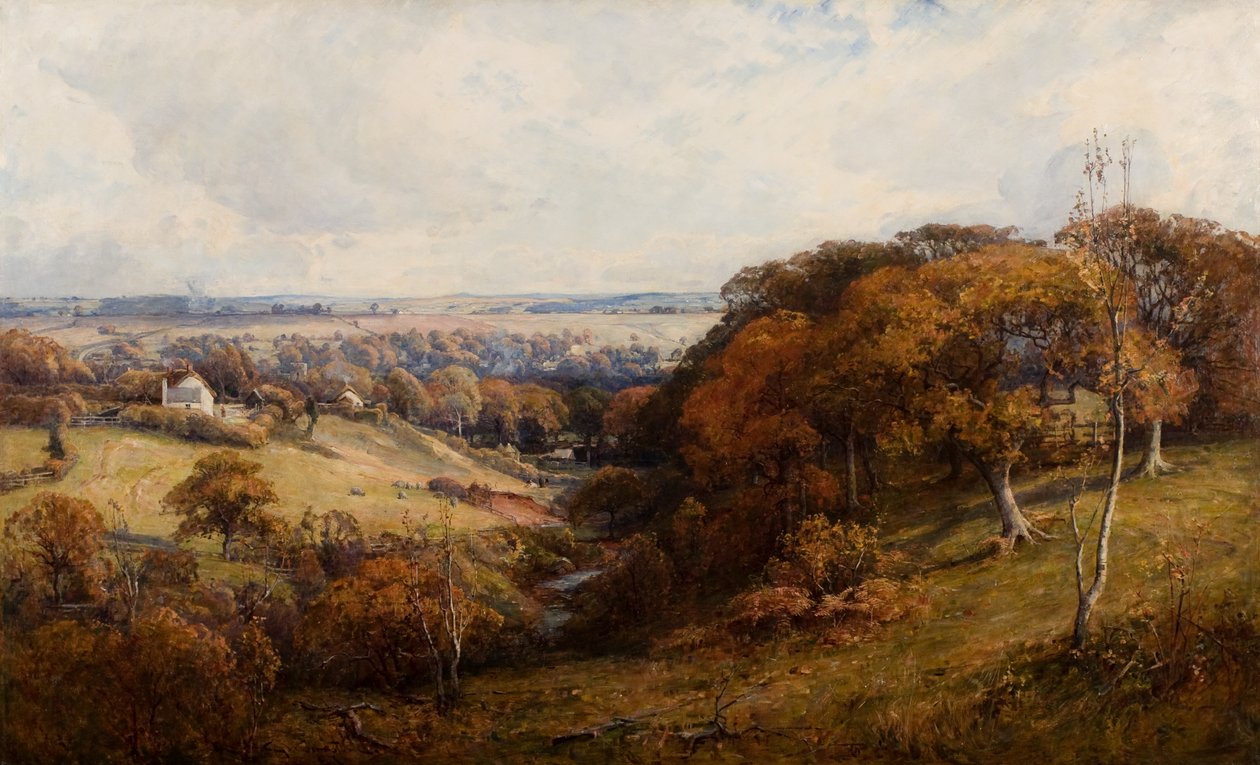 The Falls of Tummel af George Whitton Johnstone