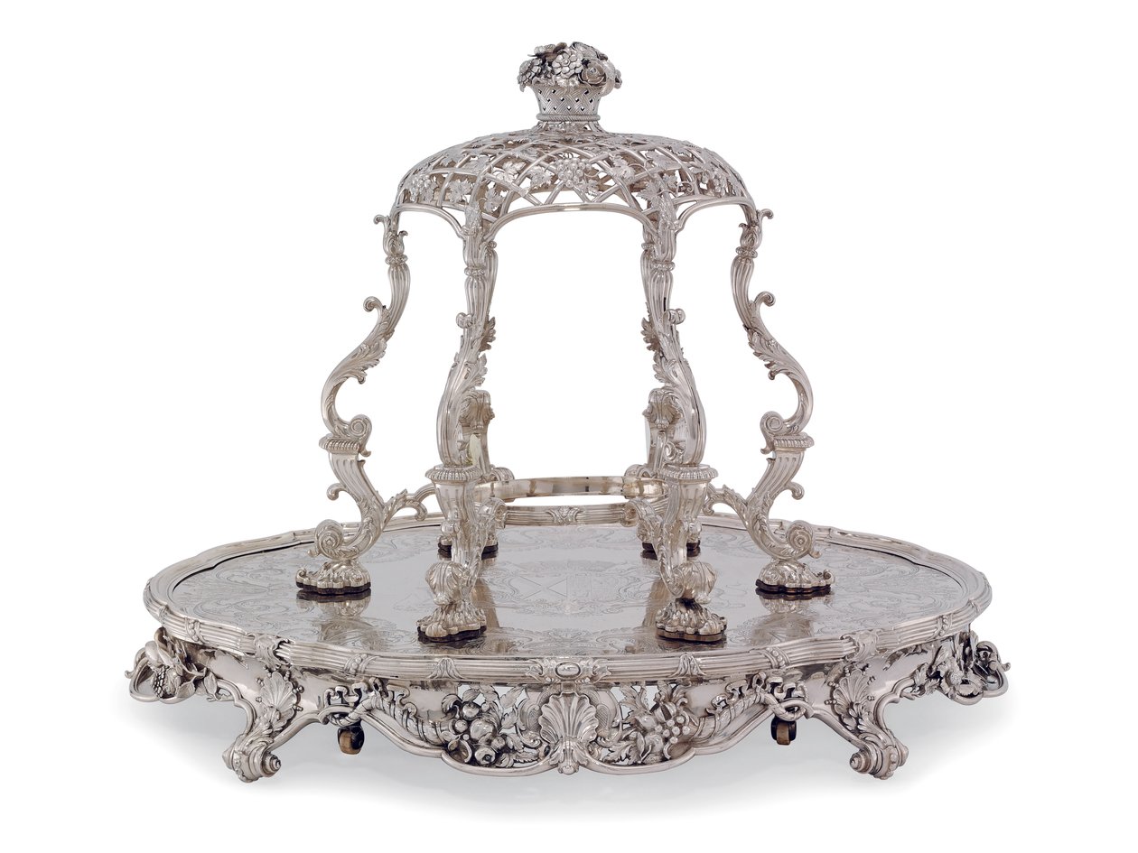 Epergne, The Leinster Service af George Wickes