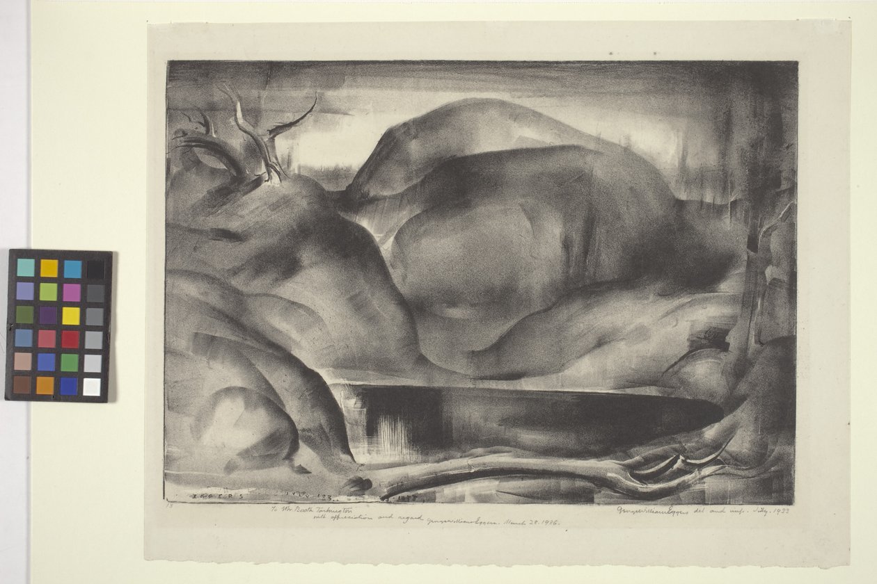 Landskab af George William Eggers