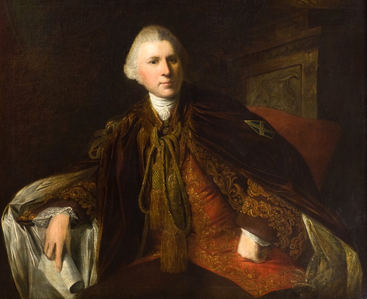 George Dempster (1732-1818) af Dunnichen og Skibo, ca. 1786 (olie på lærred) af George Willison