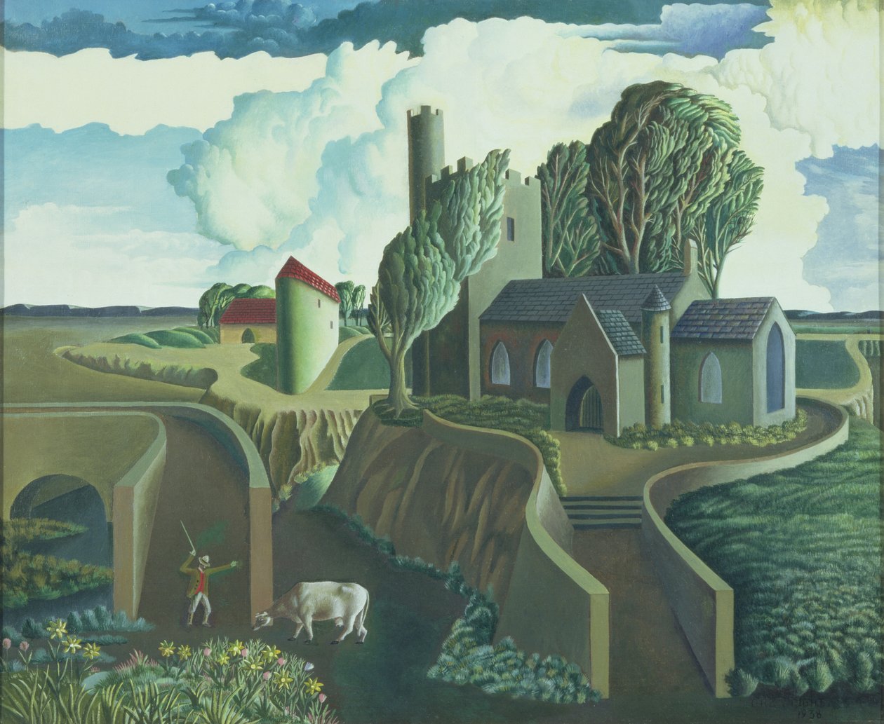 A Hilltop Church, 1930