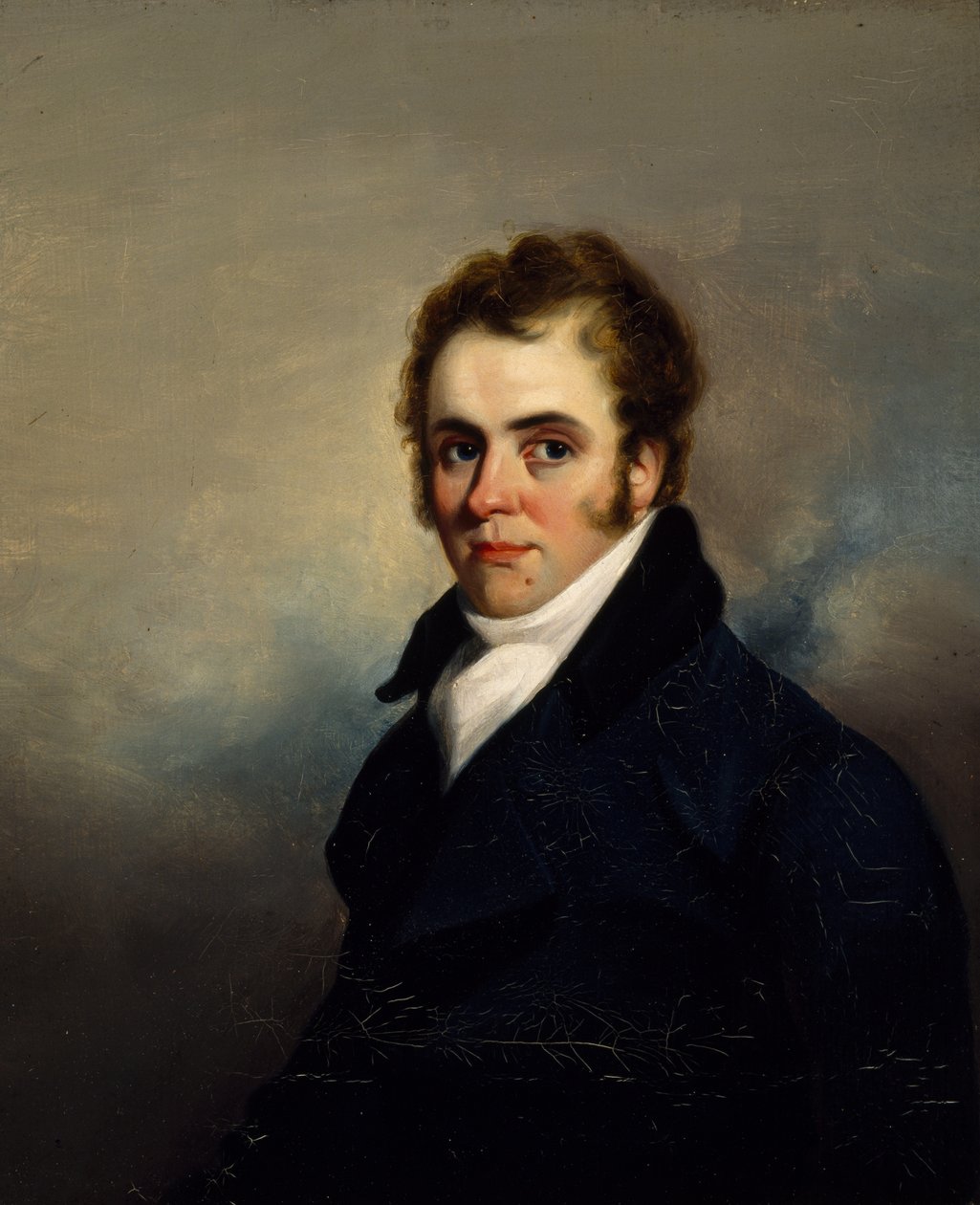 Portræt af en gentleman, uden dato af George circle of Chinnery