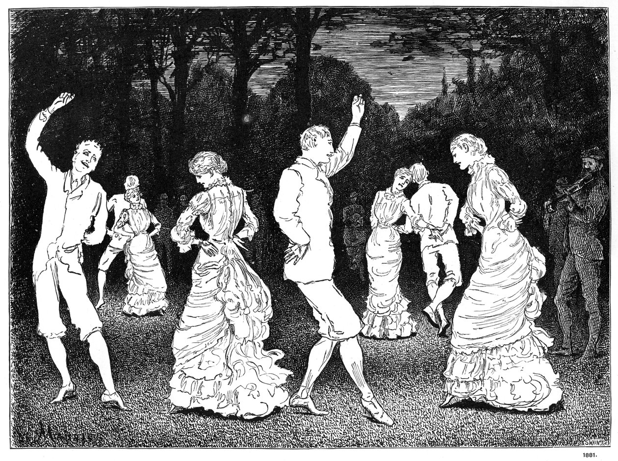 En genial idé, 1881 1891 af George du Maurier