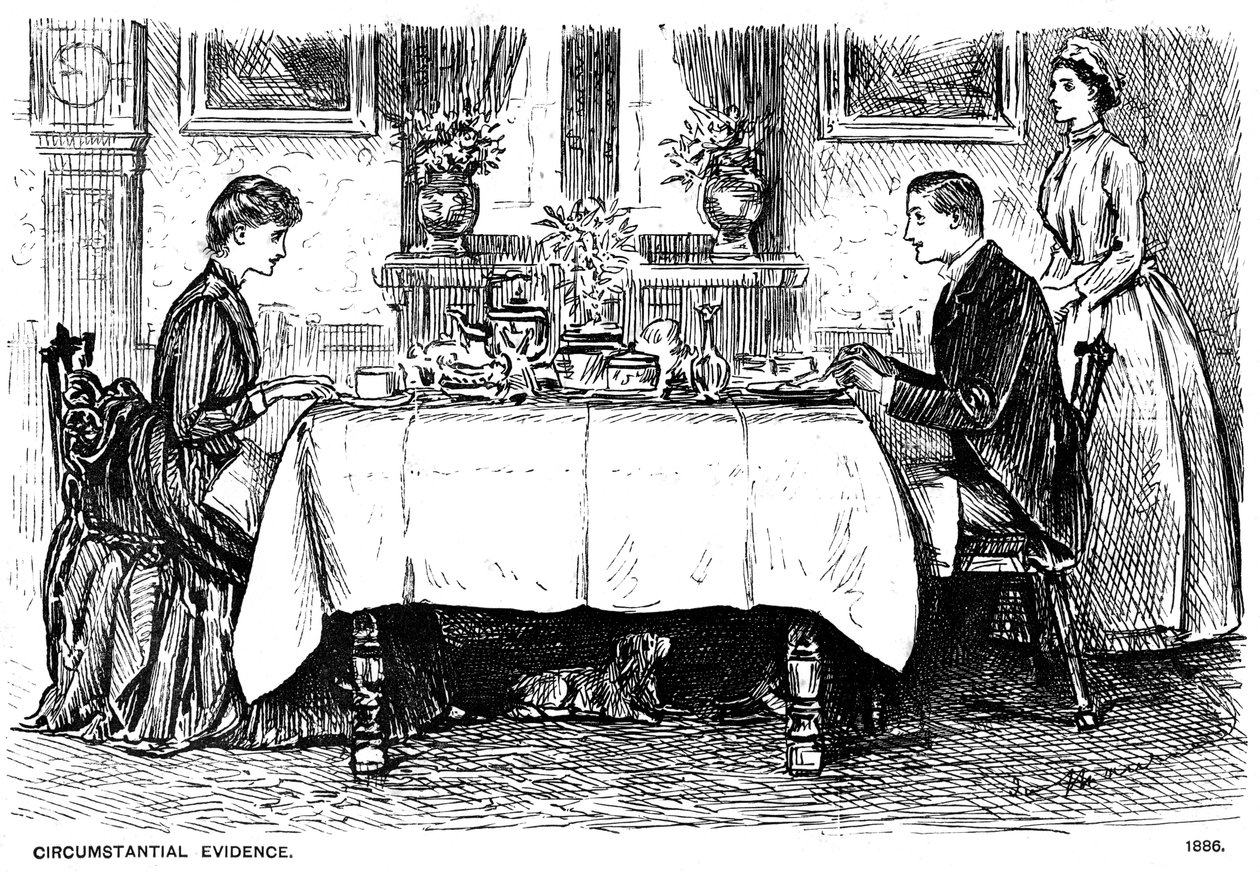 Indicier, 1886 1891 af George du Maurier