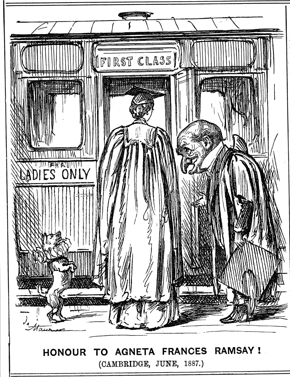 Ære til Agneta Frances Ramsay! Cambridge, juni, 1887 af George du Maurier