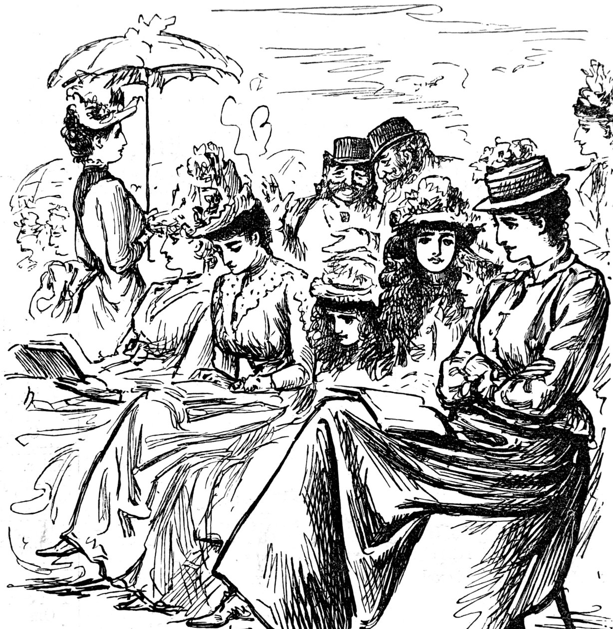 Illustration af George du Maurier af George du Maurier