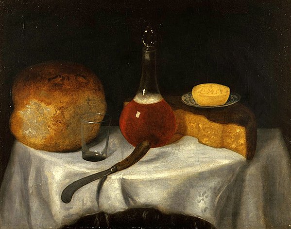 A Kitchen Still Life (olie på lærred) af George of Chichester Smith