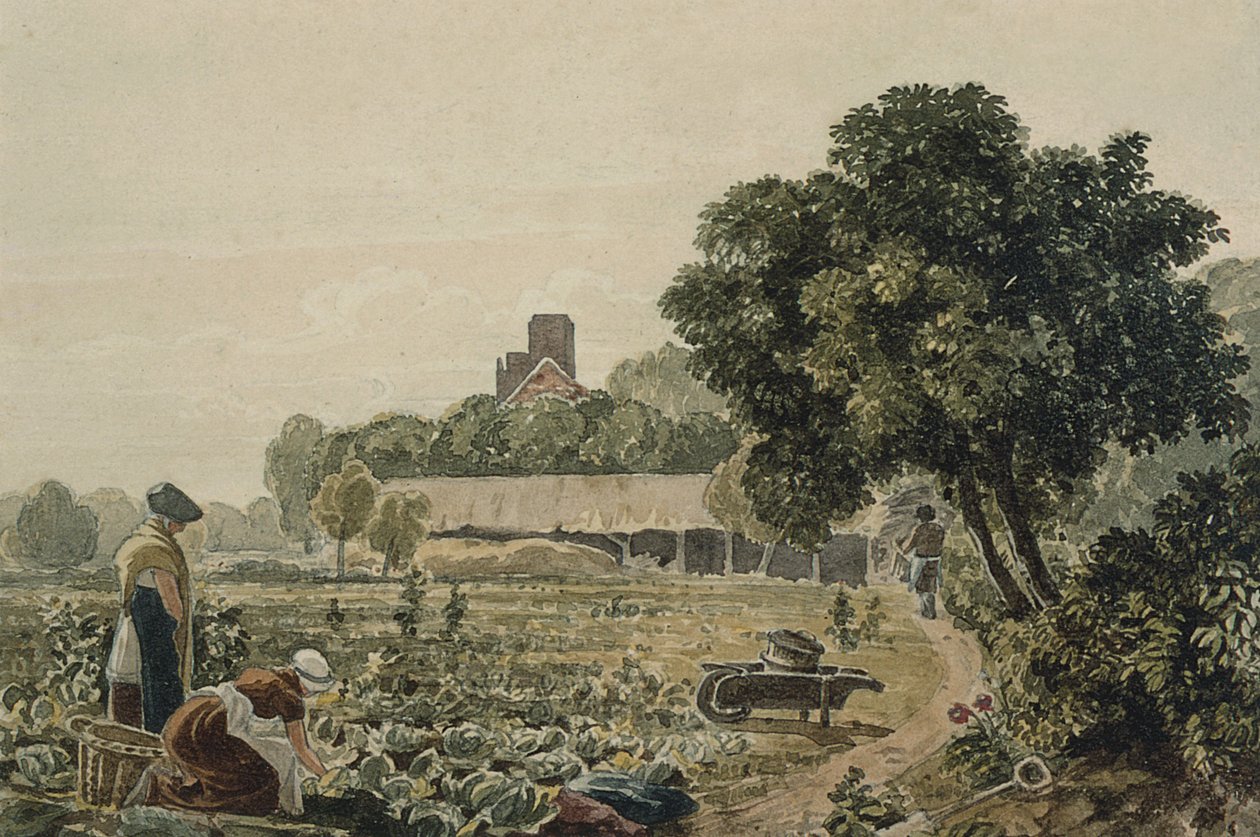 Market Garden i Chelsea af George the Younger Barret