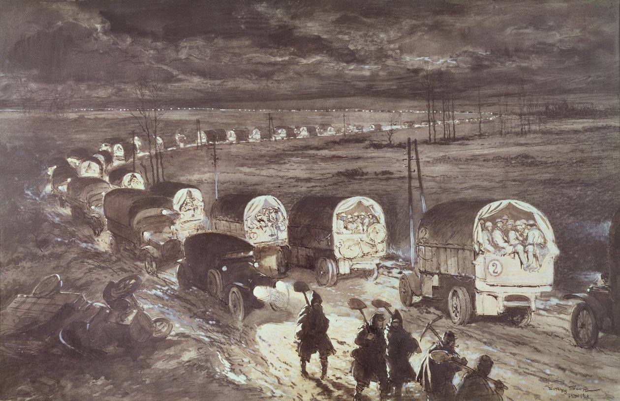 Den hellige vej, 1918 af Georges Bertin Scott
