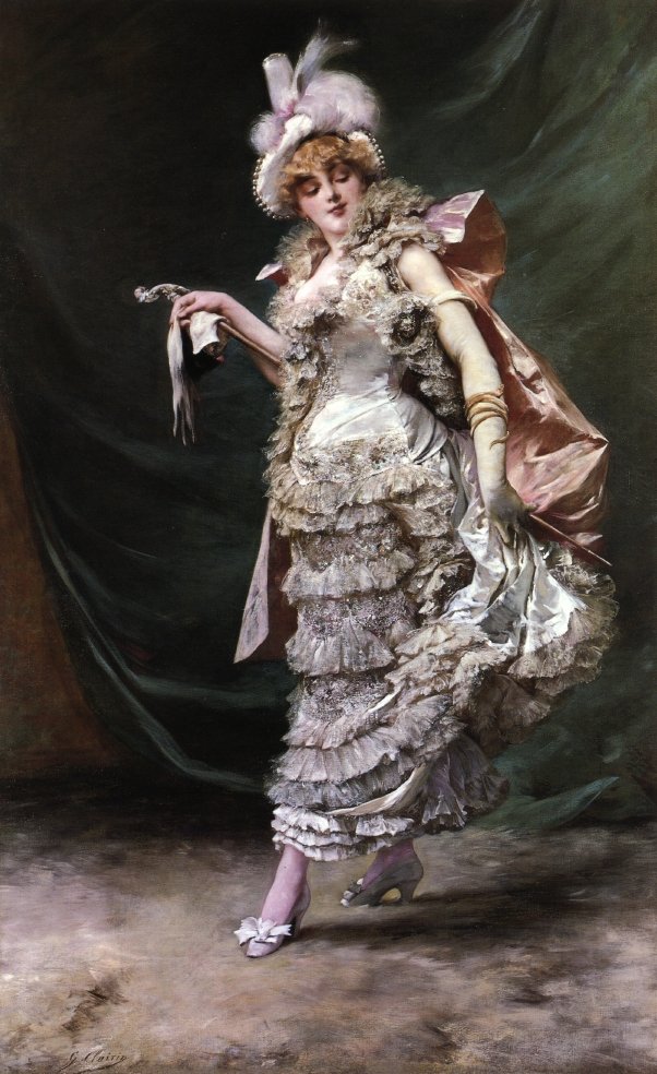 Gåturen af Georges Clairin