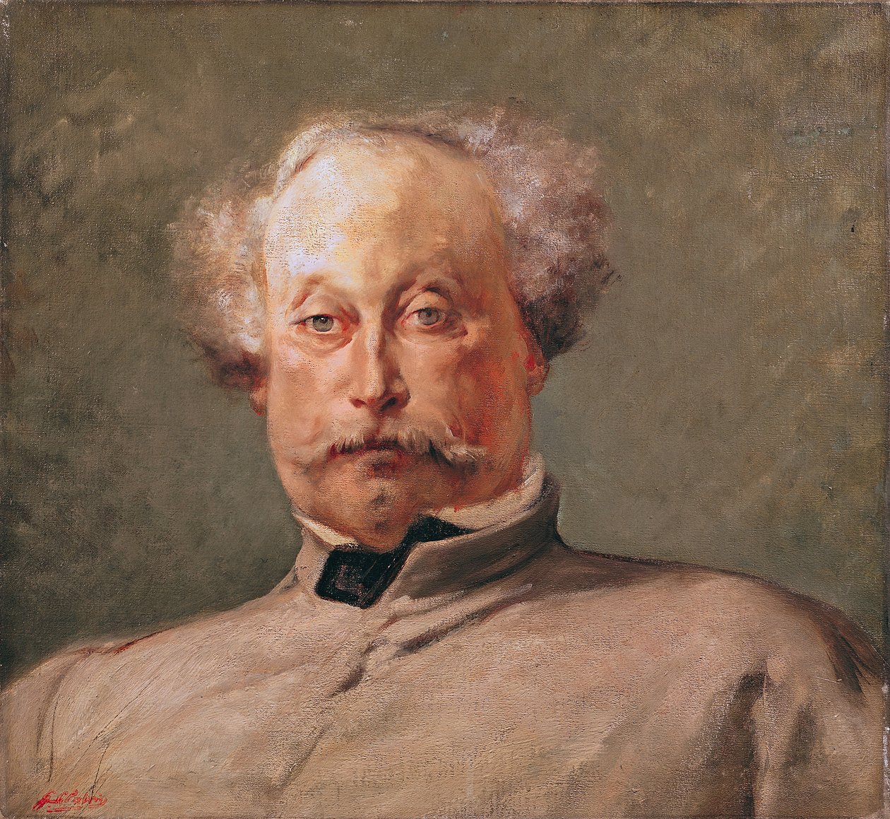 Portræt af Alexandre Dumas fils (1824-95) af Georges Clairin
