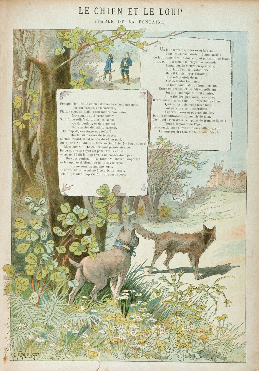 Hunden og ulven, fra 
