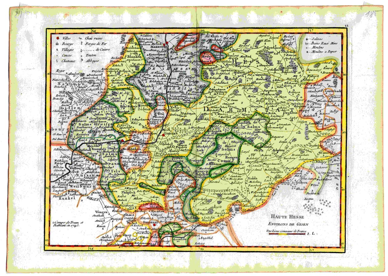 Øvre Hessen. Omgivelserne ved Gisen af Georges L. LeRouge