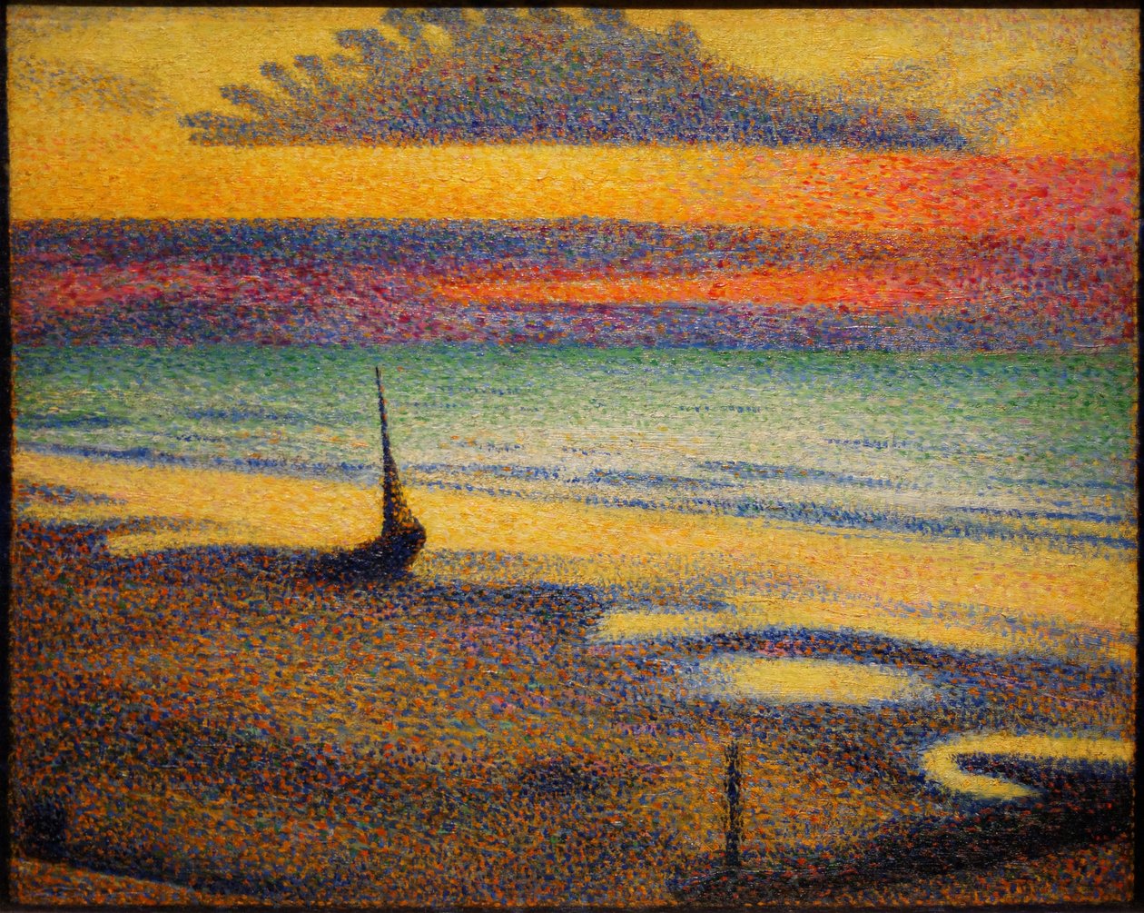 Strand ved Heist af Georges Lemmen