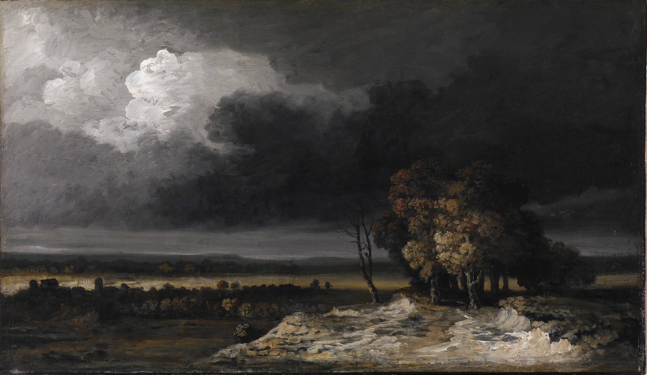 Indsamling af Storm af Georges Michel