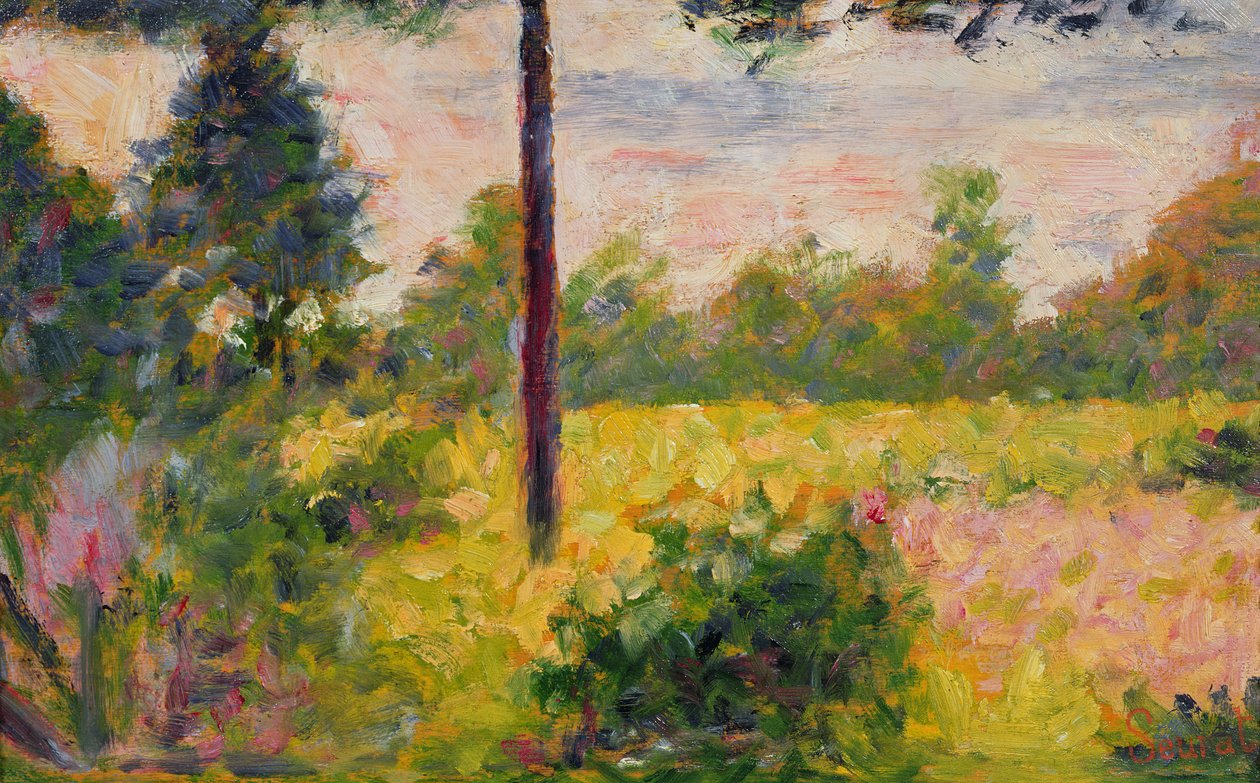 Barbizon Skov af Georges Seurat