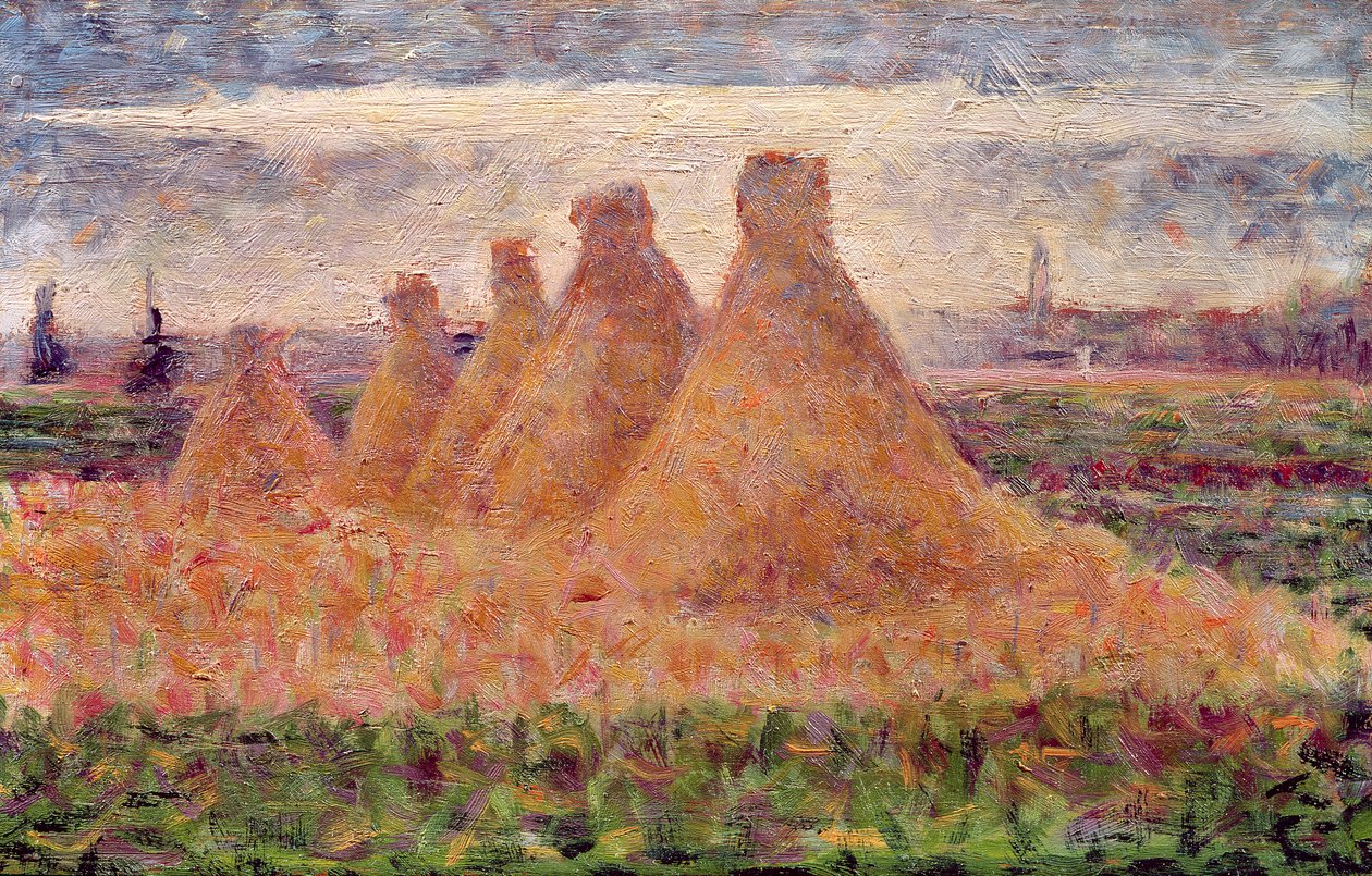 Halmstakke af Georges Seurat