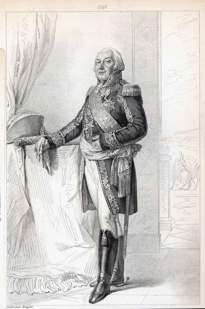 Francois-Henri de Franquetot de Coigny (1737-1821), hertug af Coigny af Georges Rouget