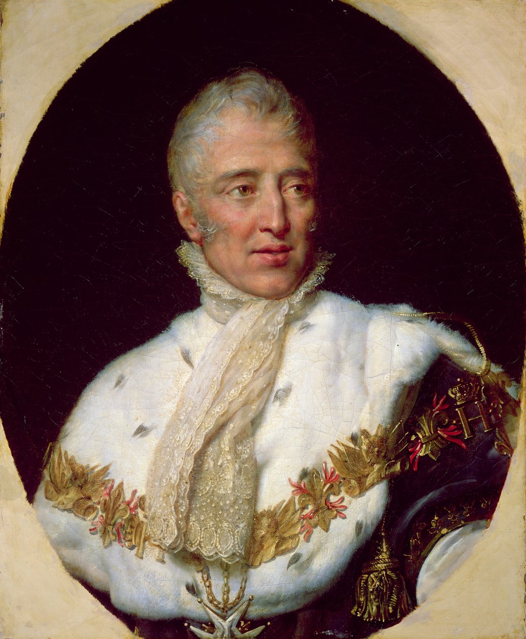 Portræt af Charles X (1757-1836) konge af Frankrig af Georges Rouget