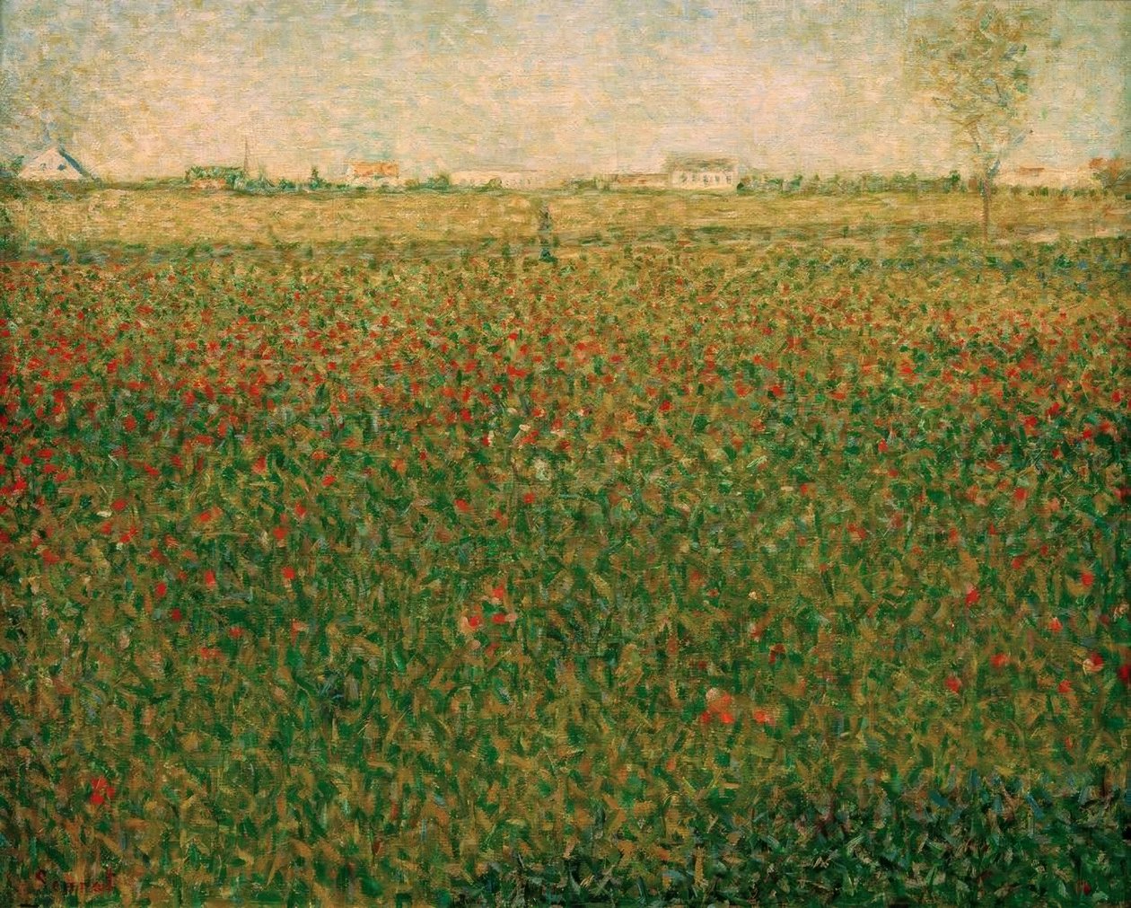 La Luzerne, Saint-Denis af Georges Seurat