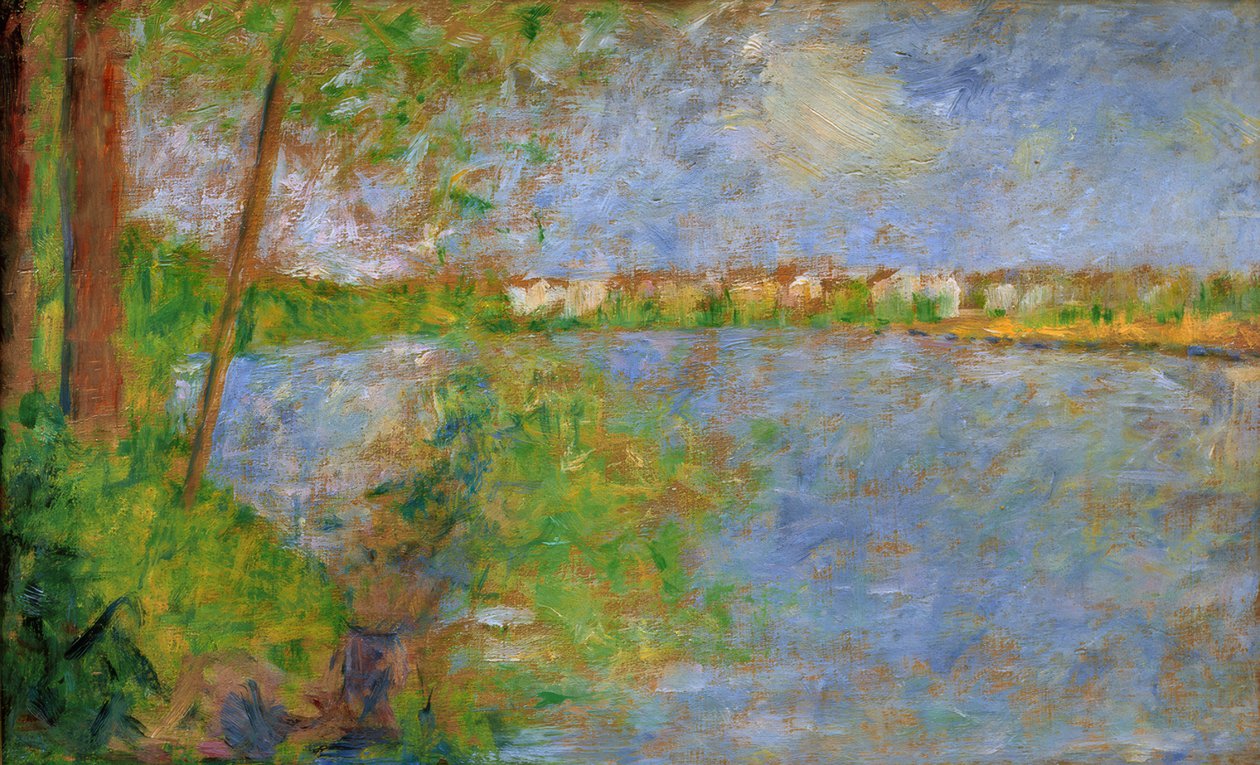 Forår på La Grande Jatte af Georges Seurat