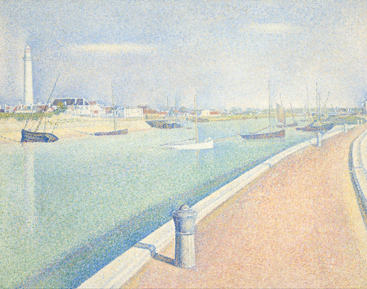 Gruskanalen, Petit Fort Philippe af Georges Seurat