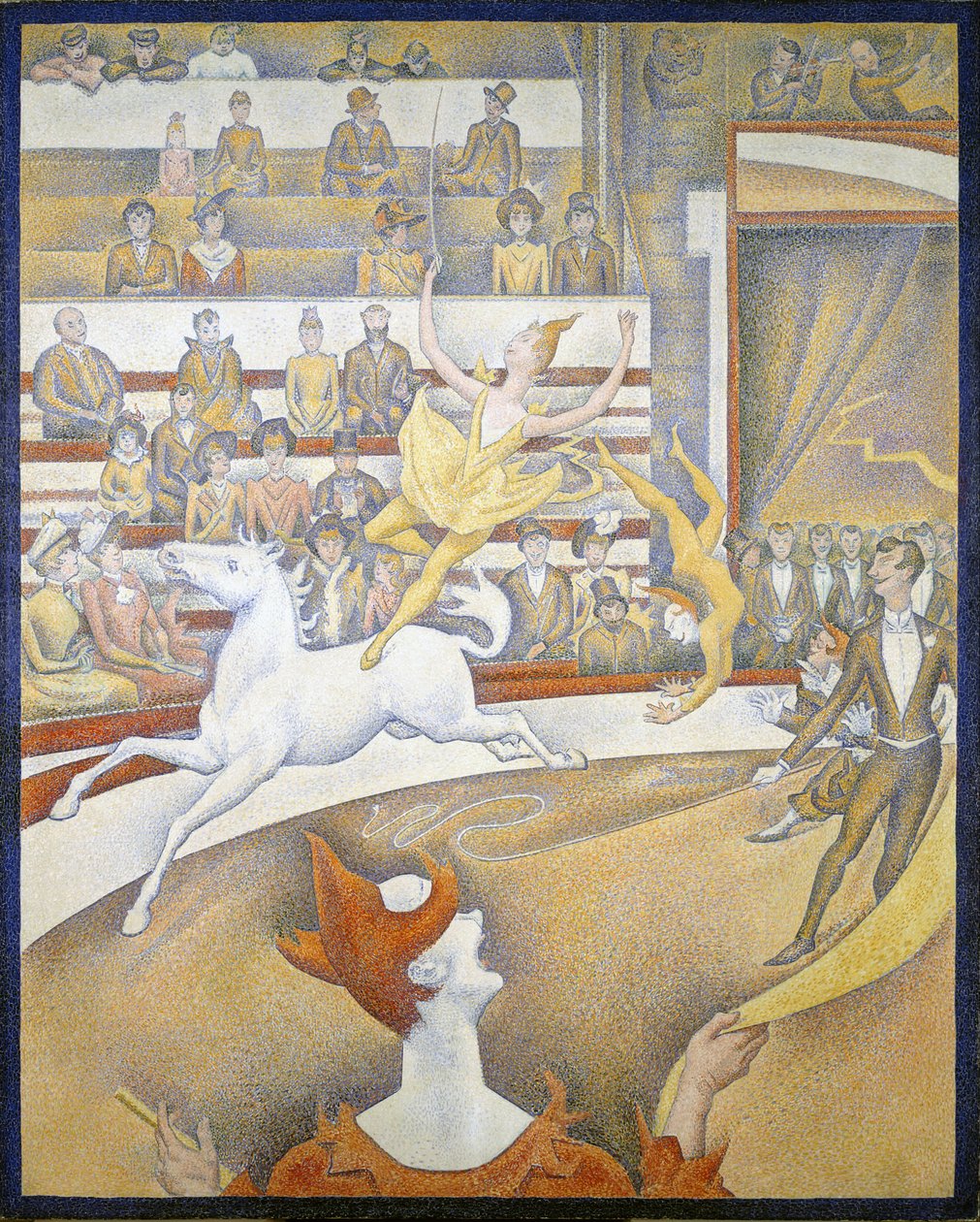 Cirkus af Georges Seurat