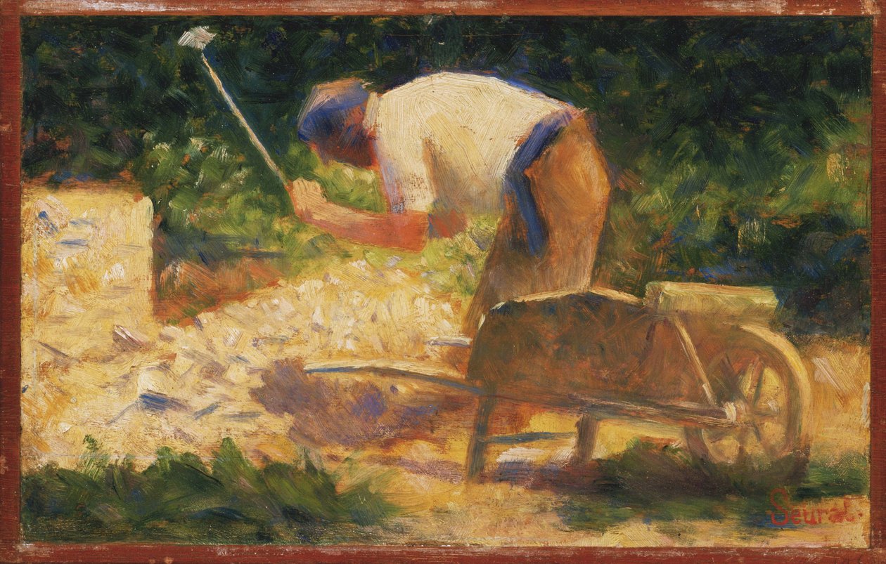 Stenbryderen af Georges Seurat
