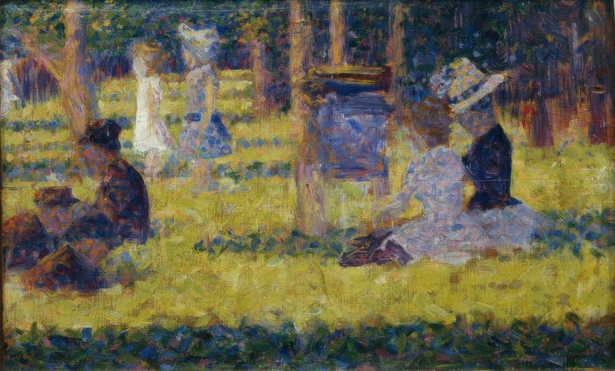En søndag eftermiddag på La Grande Jatte af Georges Seurat