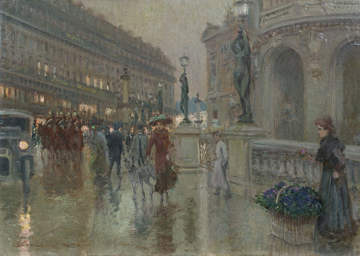Paris om natten af Georges Stein