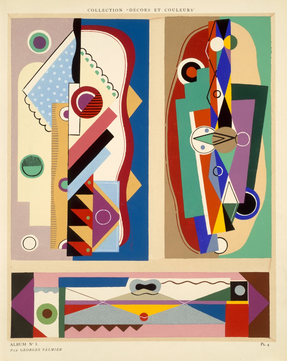 Abstrakt design, fra 