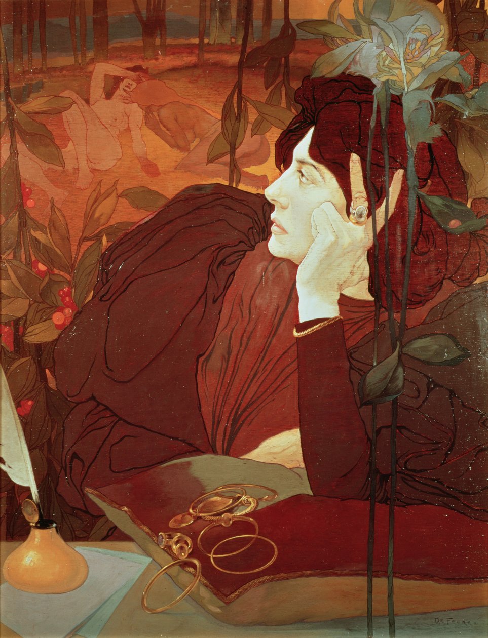 Ondskabens stemme af Georges de Feure