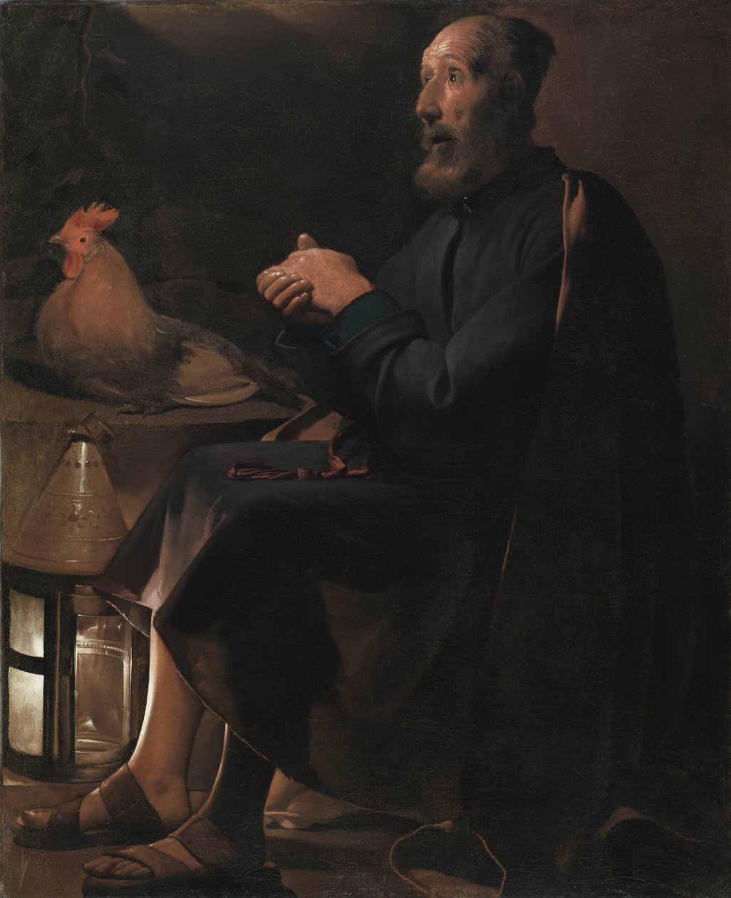 Sankt Peters omvendelse af Georges de La Tour
