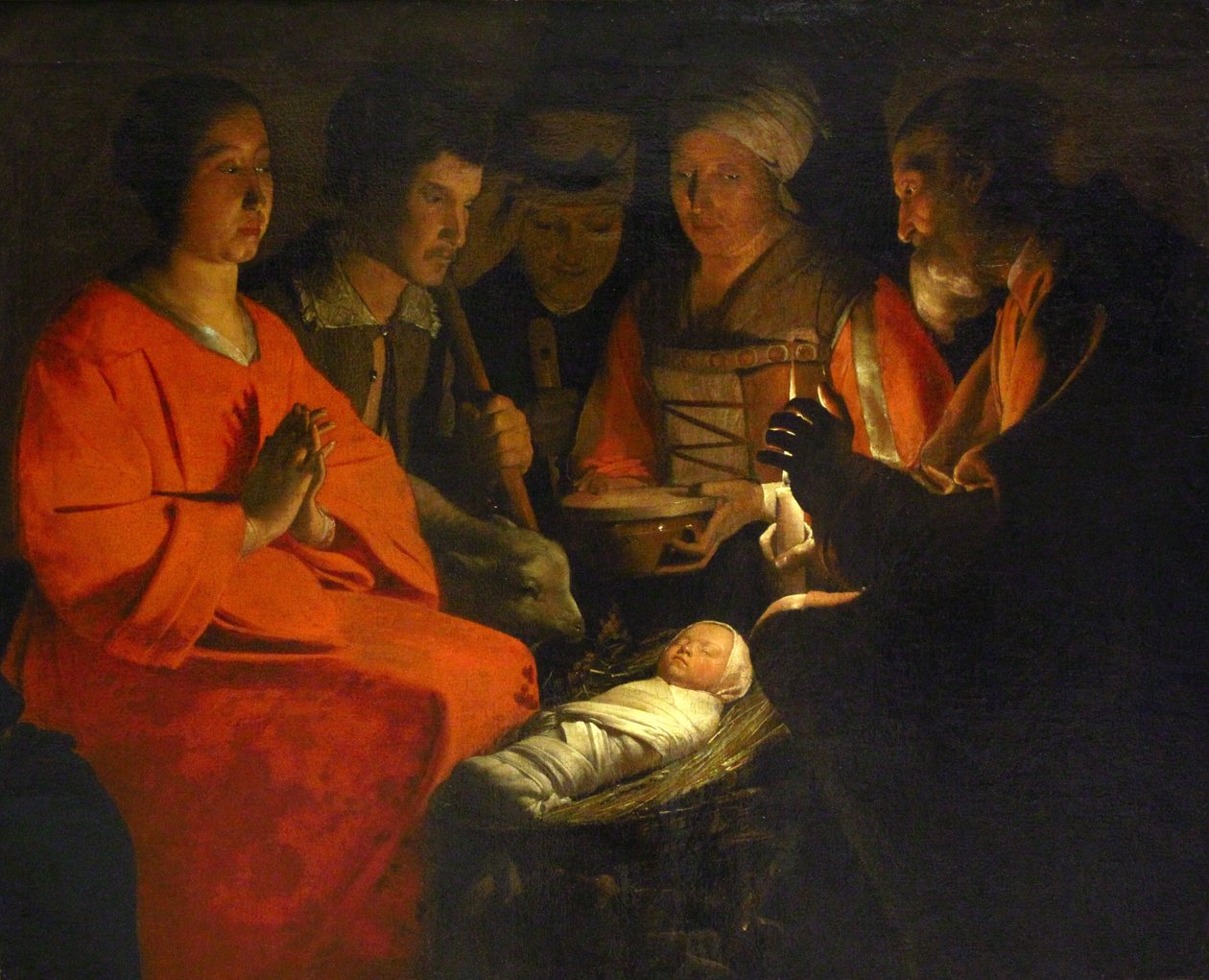 Tilbedelsen af ​​hyrderne af Georges de La Tour