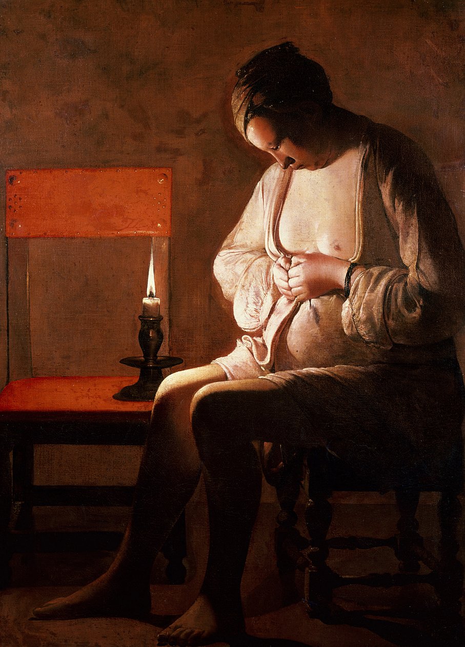 Loppefangeren af Georges de La Tour
