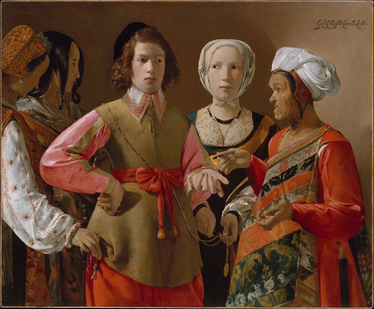 Spåmand af Georges de La Tour