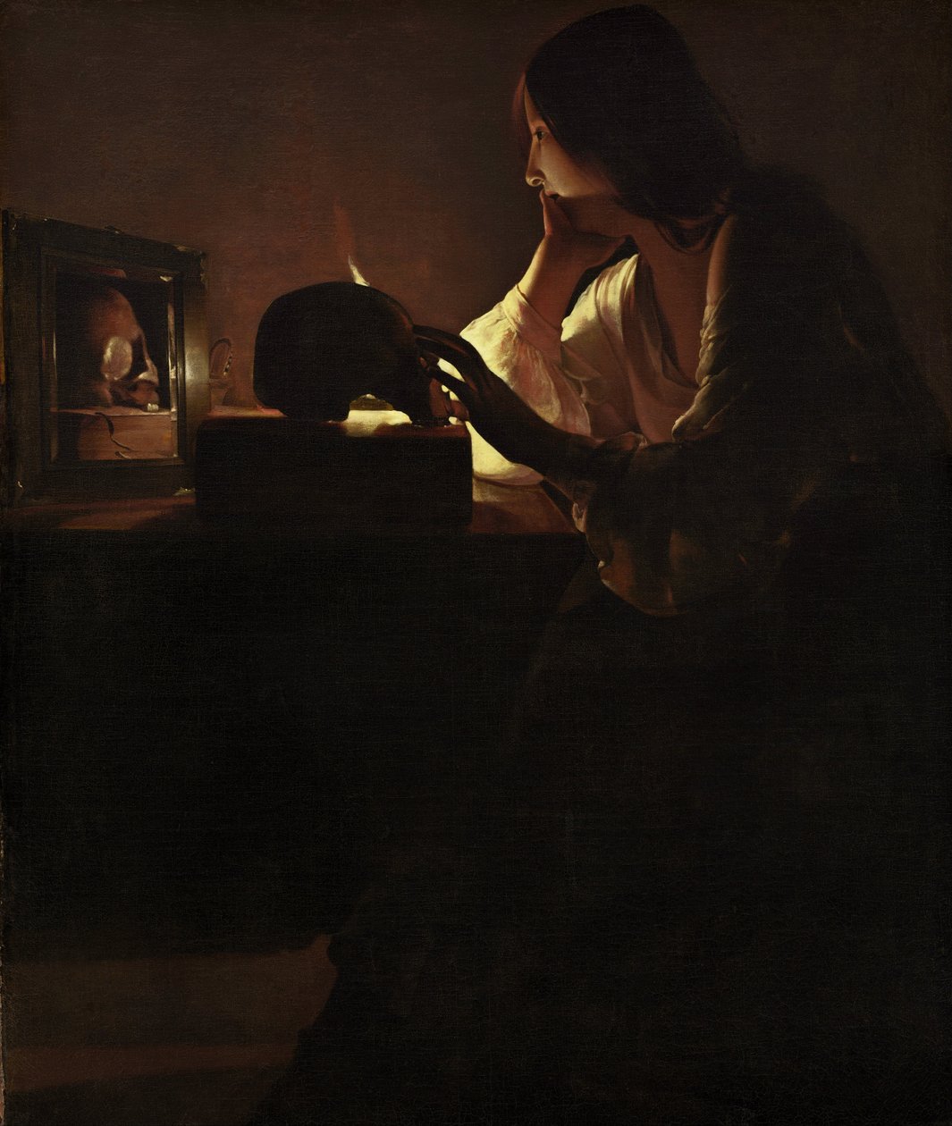 Den angrende Magdalen af Georges de La Tour