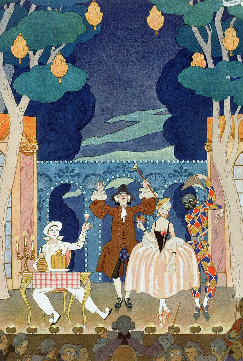 Pantomime Stage, illustration til 