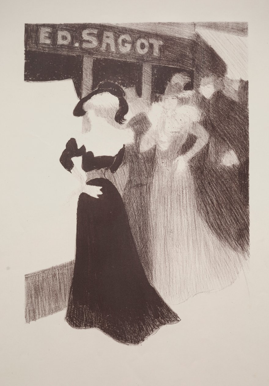 Sagots Galleri, 1898. af Georges Alfred Bottini
