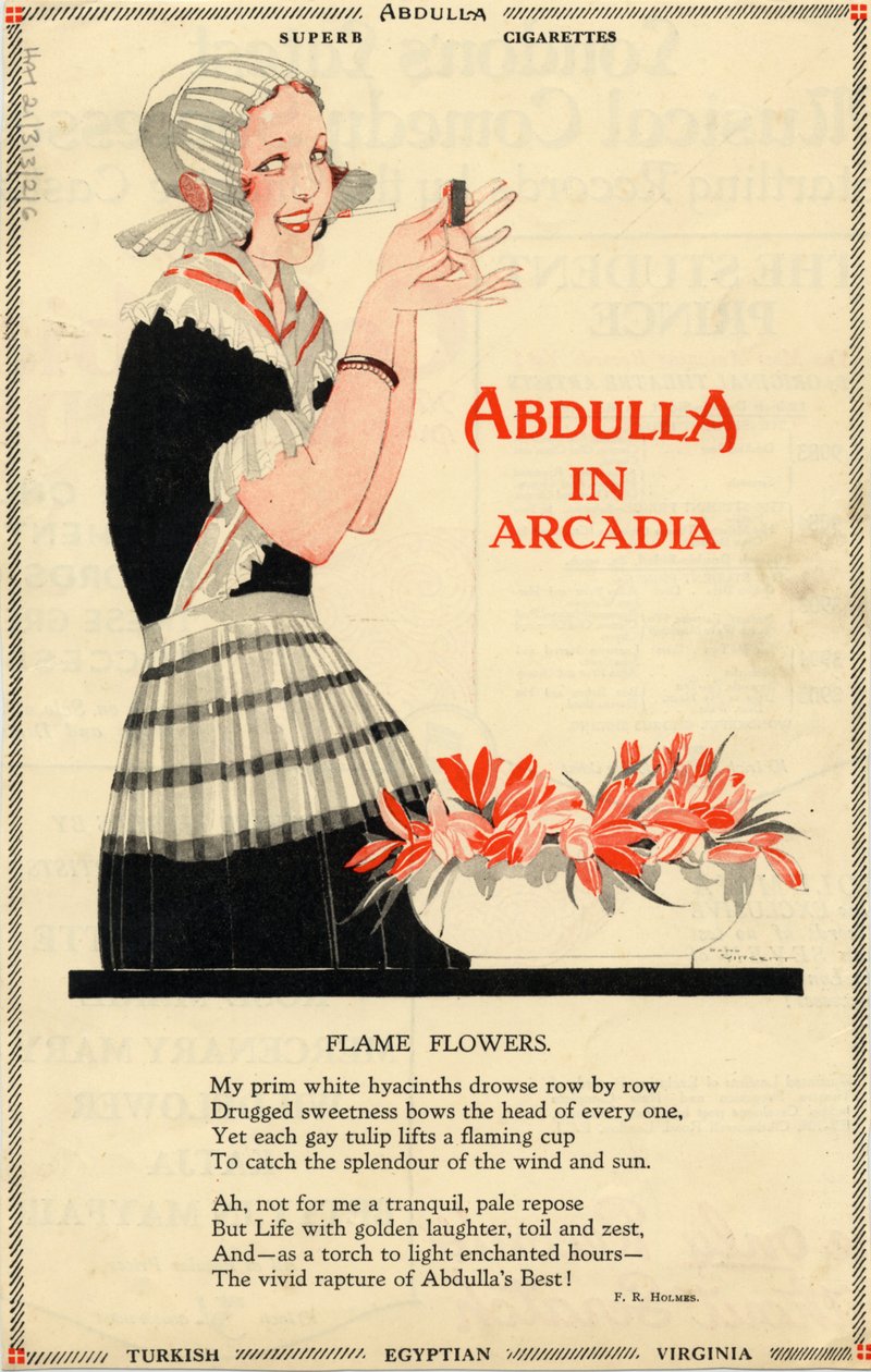 Abdulla Cigaretter, 1920